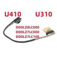 For Lenovo IdeaPad U310 U410 U410A screen cable ribbon DD0LZ8LC000 DD0LZ7LC100