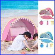 Kids Play Tent UV Protection Sun Shelter for Boys Portable Tent With Built-in Mini Pool Design Kids Play House Tent  hoabiaxsg