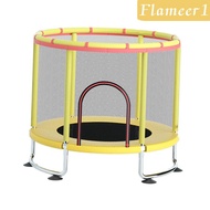 [flameer1] 55" Trampoline for Kids 4.6ft Toddler Trampoline with Enclosure Net
