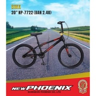 Sepeda Anak BMX 20 inch New Phoenix 7722 ban 2.40