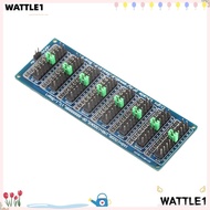 WTTLE Programmable Resistor Board, 8 Section 0.1R - 9999999R Slide Resistor Board, High Accuracy 0.1