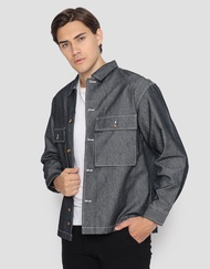 d&f Jaket Denim Import With 2 Pocket Pria 118704734