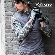 Tactical Camouflage Long Sleeve T-Shirt Airsoft Paintball Tees 10 Colors