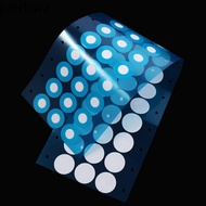 JUERLEWA 48pcs 20mm Filter Paper Sticker, Waterproof EPTFE Material 20mm Hydrophobic Breathable Memb