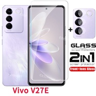 2023 Vivo V27E Full Cover Tempered Glass Flim For Vivo V27E V25 V27 V 27 25 E 2023 VivoV27E 5G Scree