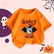 Kaos Anak Dewasa Happy Halloween Booey Bluey T-Shirt Trick or Treat Tee Shirt Kids Adults Halloween 