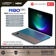 TOP 2 รองรับภาษาไทย LABRICK R80 Pro tablet 10.1นิ้ว แท็บเล็ต 6GB 8GB 10GB RAM 128GB 256GB 512GB ROM Android 11 แท็บเล็ตของแท้ รองรับ 4G ใส่ได้สองซิม 8800mAh ประกันเครื่อง 12 ด. ปร