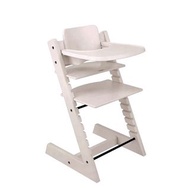 （全新）6分娃用嬰兒餐椅 白色 非re-ment