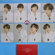 Love Yourself Speak Yourself Mini Photocard/mpc/pc BTS BANGTAN V/TAEHYUNG [Cheapest/Unoff]