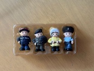 絕版 香港警察造型迷你公仔