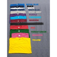 Baju Kosong Kanak-kanak / Kids Plain T-shirt