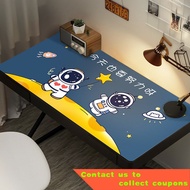 🧸tablecloth Tablecloth Desk Mat Desk Pad Student Children Computer Waterproof Cute Cartoon Study Table Desk Mat Leather