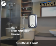 Mistral MSH708 Instant Water Heater &amp; Classicla TS7009 Rainshower (Delivery)