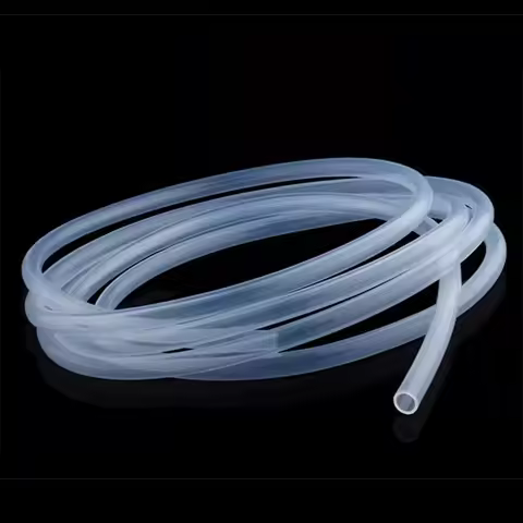 Food Grade Silicone Hose 5M High Temperature Resistant Flexible Tube I.D. 2-6mm 3 4 5mm