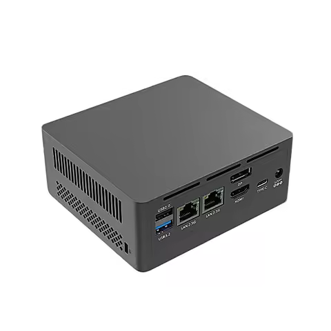 Intel Core 8-core i3-N305 Mini PC, single/dual LAN port, barebone system,desktop computer, industria