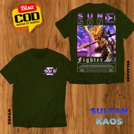 SULTAN KAOS DEWASA DAN ANAK MOBILE LEGEND SUN SPRING BLESSING BAJU ML SUN FIGHTERS TSHIRT MLBB BISA 