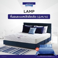 [ฟรี!ชุดผ้าปู] Midas ที่นอนพ็อกเก็ตสปริง / สปริงไฮบริด เสริมโฟม S-latex นุ่มสบาย คลายปวดหลัง  ส่งฟรี