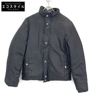 Gucci 185390 黑色 GG 圖案雙面羽絨外套 [二手]