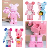 Bearbrick oversized lego puzzle block self assembly (up to 60cm tall)