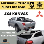 Triton Short Bed Canvas 4X4 Kanvas Mitsubishi Panjang UV Protection Canvas | LUXURY 4X4