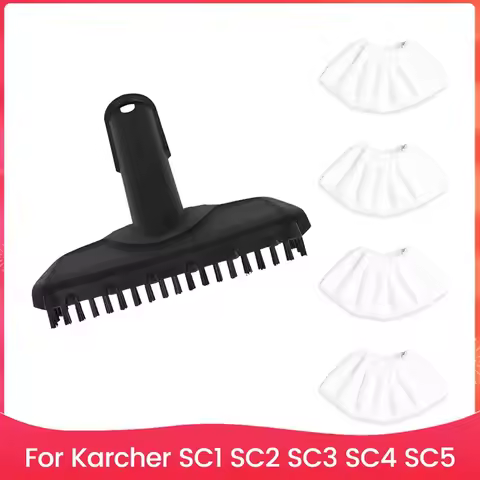 B46B-5PCS Microfibre Cloth Set For Karcher SC1 SC2 SC3 SC4 SC5 Steam Cleaner Hand Nozzle Replacement