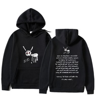 Rapper Drake for All The Dogs Letter Hoodie Men's Hip Hop Vintage Pullover Sweatshirt Fashion Casual