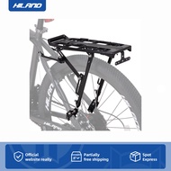 HILAND Aluminum Alloy Bike Bicycle Rear Rack Carrier Mountain Bike Back Rack Luggage Pannier Strap Rope