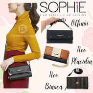 Dompet Cewek Sophie Martin Paris Othain Black dan Neo Placidia Neo Bianca Wanita Kekinian Viral 2024