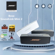 Original BOSE Soundlink Mini 2 Bluetooth outdoor portable wireless Bluetooth speaker subwoofer noise-canceling sweatproof splashproof music speaker built-in microphone call Bluetooth speaker 10 hours of battery life