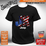 Jeep JK t-shirt Offroad T-shirt Willys Wrangler CJ7 rubicon automotive color 4WD 4x4 flg