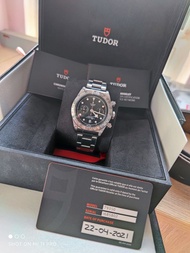 tudor chorometer 79350全套，新黑卡2021年錶，罕有停產款，可以上行