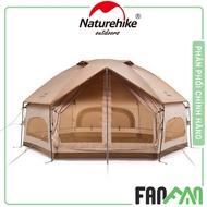 Glamping tent, Naturehike MG NH21ZP001 3-4 person hexagonal camping tent