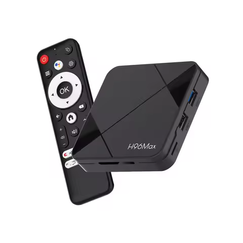 10PCS LOT Smart TV Box H96 MAX RK3518 Android 14 Wifi6 BT5.4 Voice Remote Control 4K Mouse Assistant