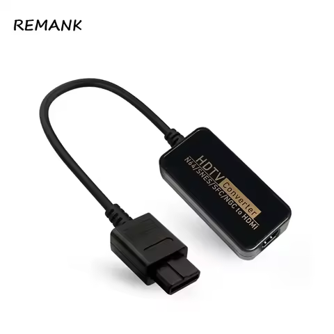 1080P NGC/SNES/N64 To HDMI Converter Adapter,HDMI Cable for Nintend 64 SNES Console Game Cube Plug a