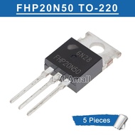 5pcs FHP20N50 TO-220 20A/500V N-channel MOSFET Transistor New Original