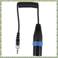 (C Z G L)  Locking Type 3.5mm to 3.5mm TRS to XLR Microphone Output  Cable for Wireless Receivers