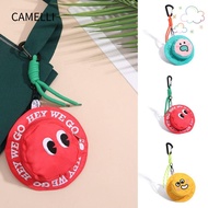 CAMelli Embroidered Coin Purse - Portable Storage with Lanyard