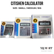 CITISHEN 12-Digit/14-Digit Electronic Calculator / CITISHEN 12-Digit/14-Digit Kalkulator Elektronik