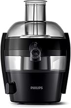 Philips Viva Collection Compact Juicer with Quick Clean Technology, 1.5 Litre, 500 W - Black - HR183