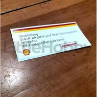 Porsche 930 Turbo Shell Factory Filled Sticker