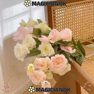 MAGICIANOK Artificial Lisianthus Flowers, Silk Material Artificial Flowers Artificial Eustoma Grandi