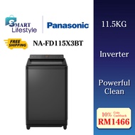 【FREE SHIPPING】Panasonic Inverter Washing Machine (11.5KG) NA-FD115X3BT / (13.5KG) NA-FD135X3BT