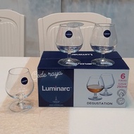 LUMINARC Brandy glass cup cognac degustationLuminarc 250 ML 1 box contains 6 pieces
