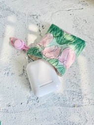 春田花花 AirPods藍牙無線耳機 口紅唇膏u盤收納 充電線收納包