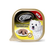 Cesar ซีซาร์ อาหารเปียกสุนัข ชนิดถาด ขนาด 100 กรัม ยกลัง 24 ถาด