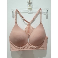 Si bra size 70 75 C, plain pink with branded lace back