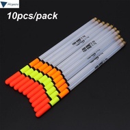 HCYEOU 10Pcs/Set  Waggler Fishing Floats Hot Tube Peche 2.0/3.0G Tackle Accessories