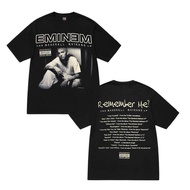 Eminem T-shirtrapper print Teesummer Oversize short sleevepure cotton material T-shirt S-5XL