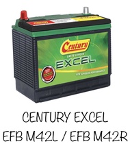 Century Excel Battery EFB M42L (65B20L) / EFB M42R (65B20R)