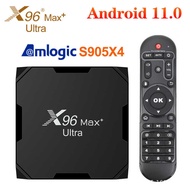 X96Max+Ultra Internet TV Box 11 Dual wifi S905X4 4K Hot Sale